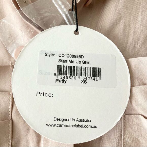 NWT‎ Cameo Star Me Up Shirt-Size XS - Picture 3 of 5